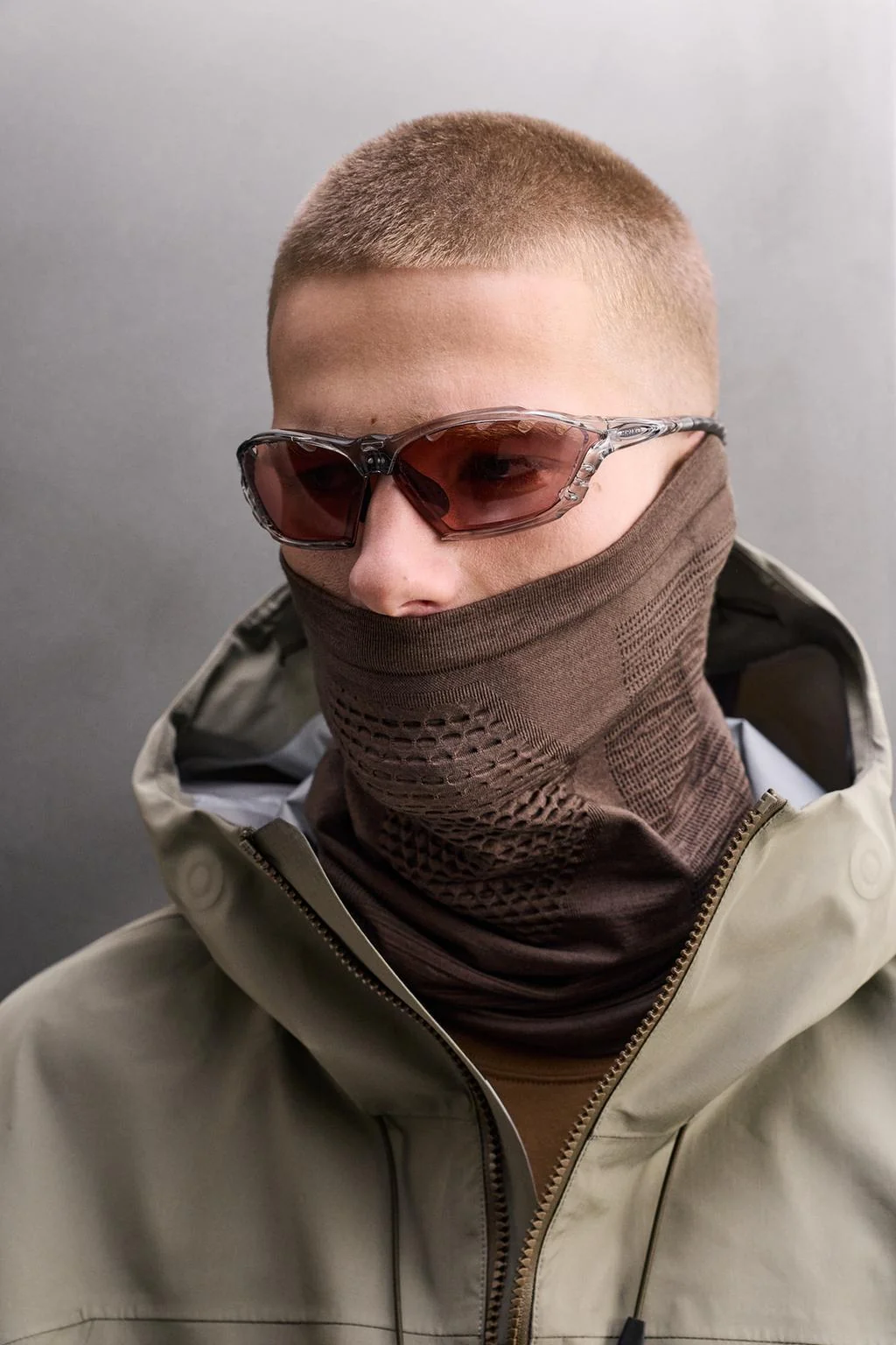 Шарф-хомут из шерстяной смеси — Шарфы