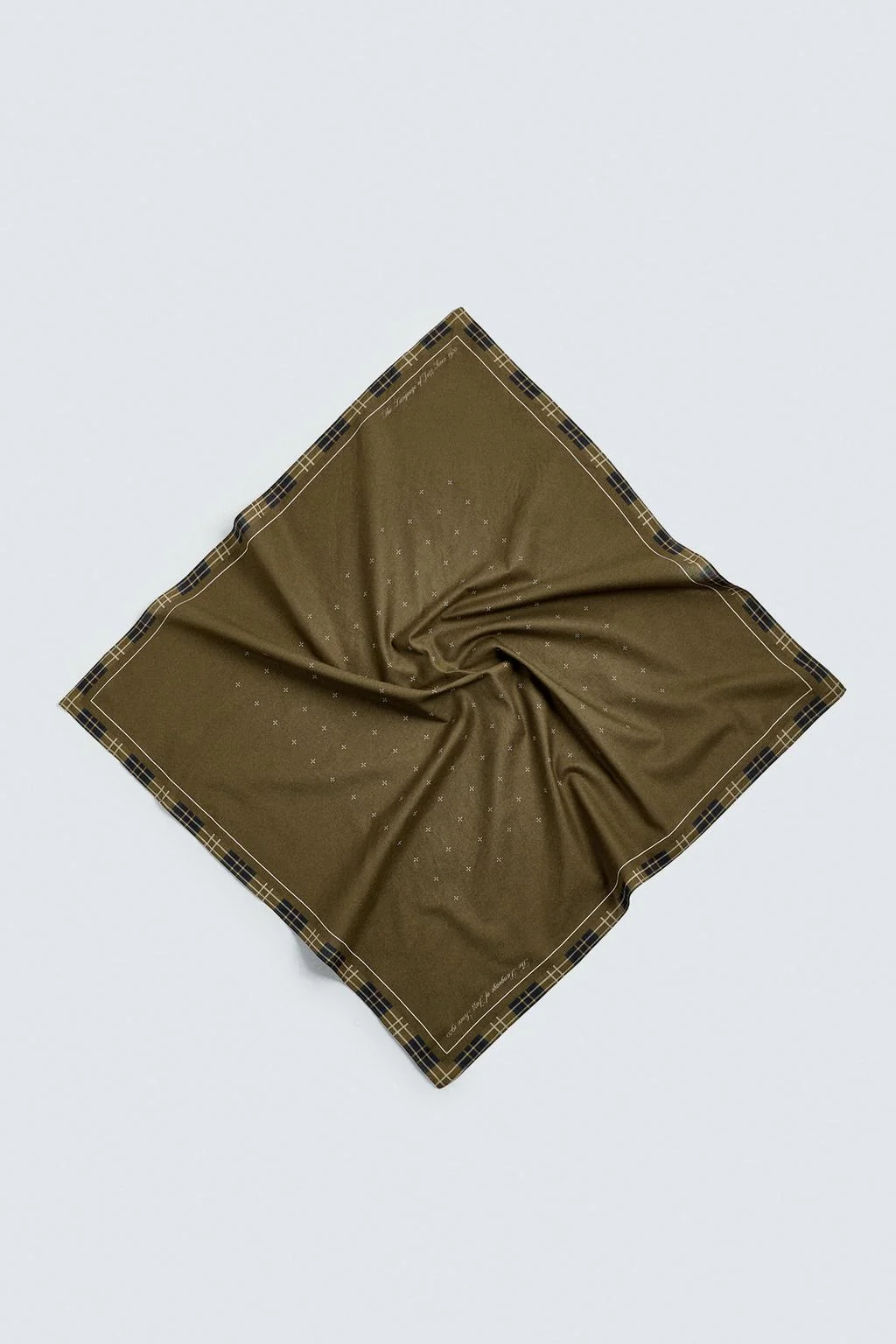 Бандана с геометрическим принтом — Банданы