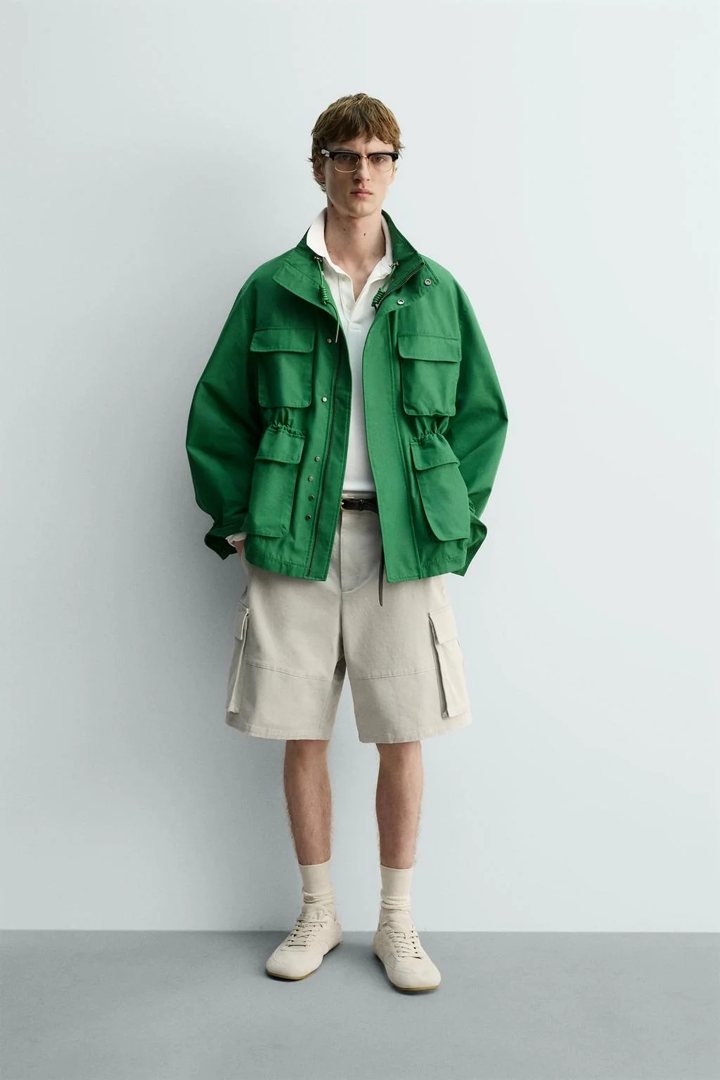 Куртка свободного кроя с карманами — Теория цветов