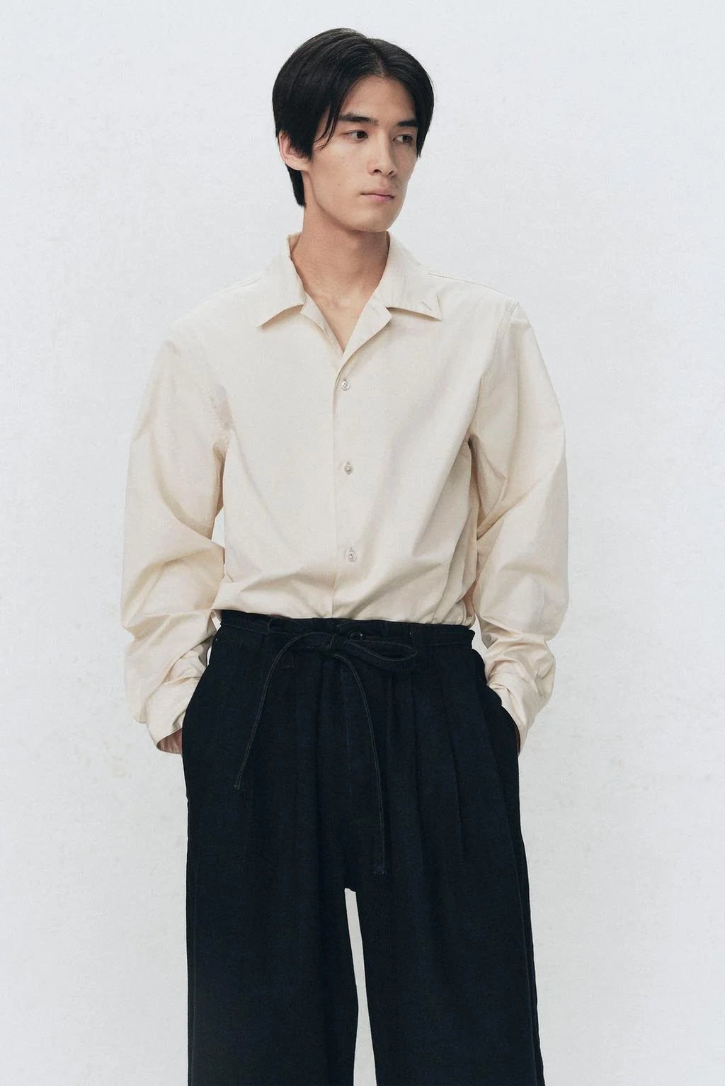 Рубашка из пике свободного кроя SOSHIOTSUKI X ZARA