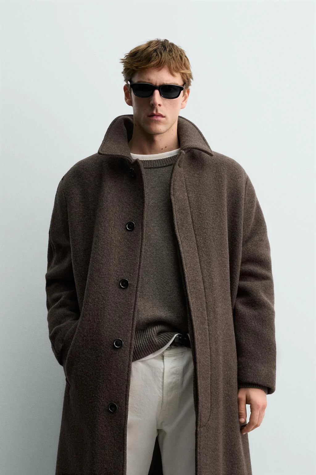 Двойной пиджак из шерстяной смеси MANTECO® AARON LEVINE X ZARA