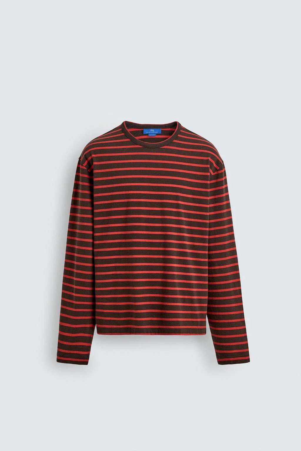 Полосатая жаккардовая футболка AARON LEVINE X ZARA