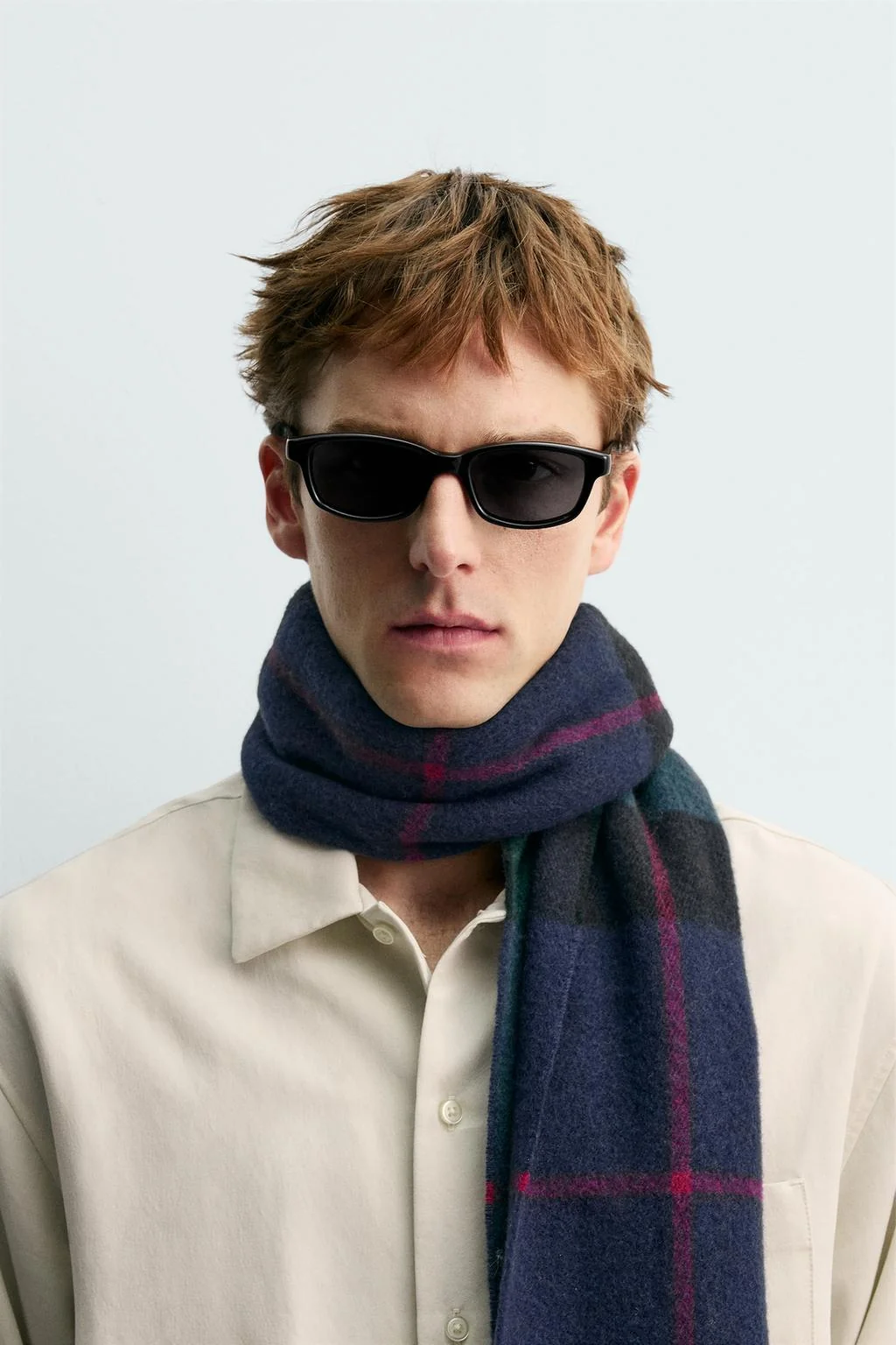 Солнцезащитные очки овальные Аарон Левин X ZARA