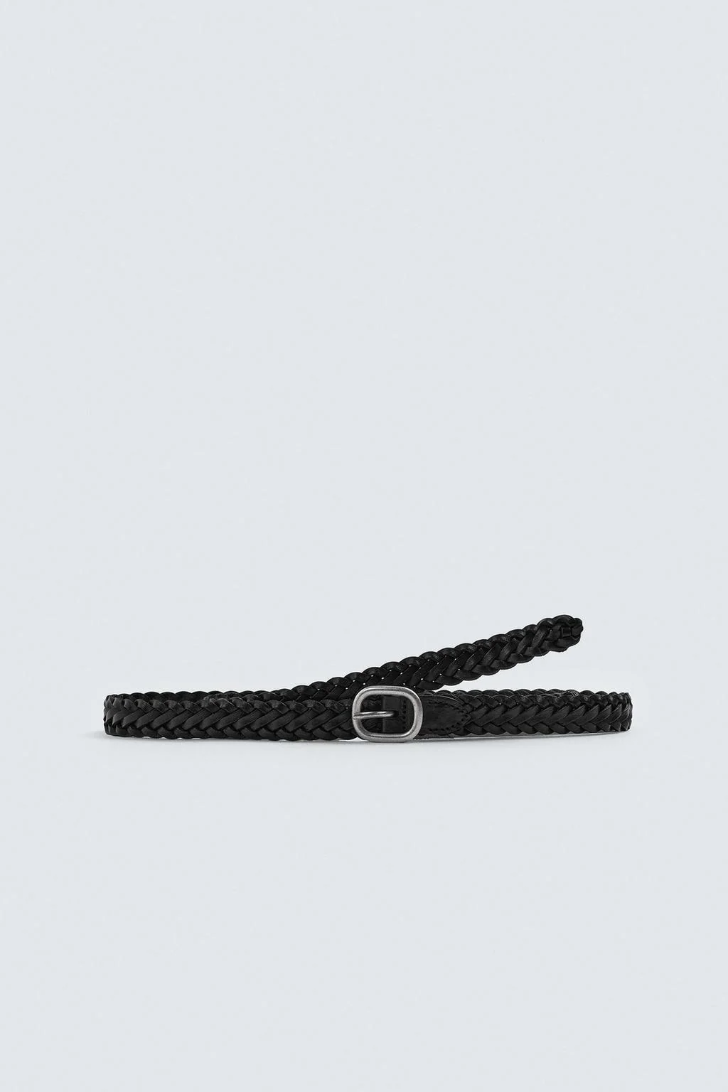 Плетёный кожаный ремень AARON LEVINE X ZARA