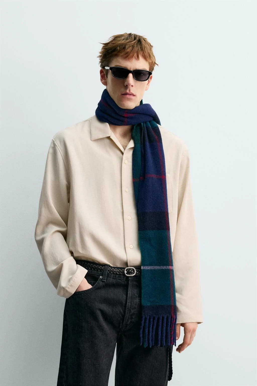 Рубашка свободного кроя Aaron Levine X Zara