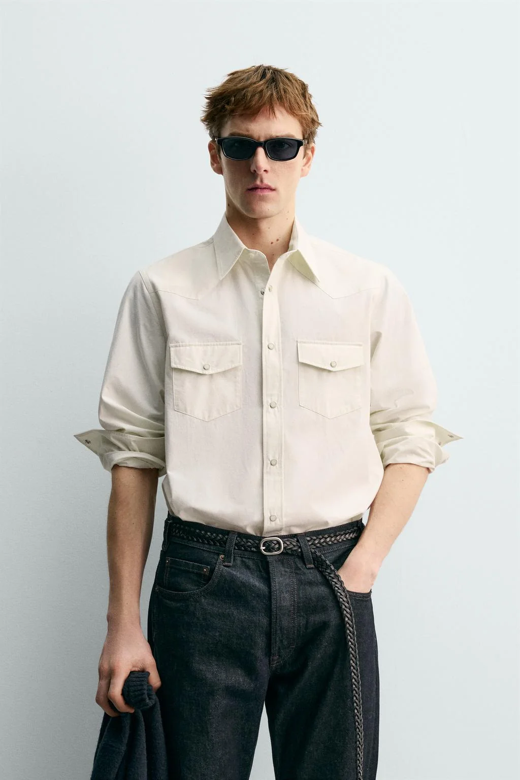 Западная рубашка AARON LEVINE X ZARA