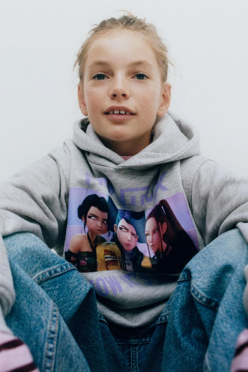 Худи с принтом Kpop Demon Hunters™ Netflix © — Персонажи