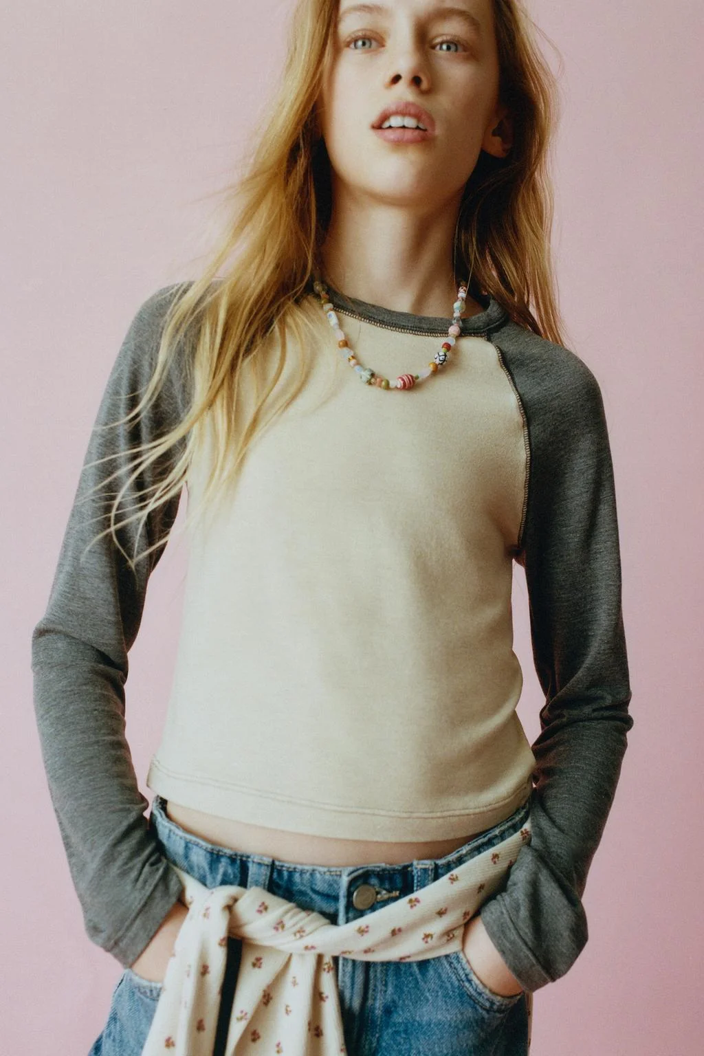 Фасонное ожерелье с бисером