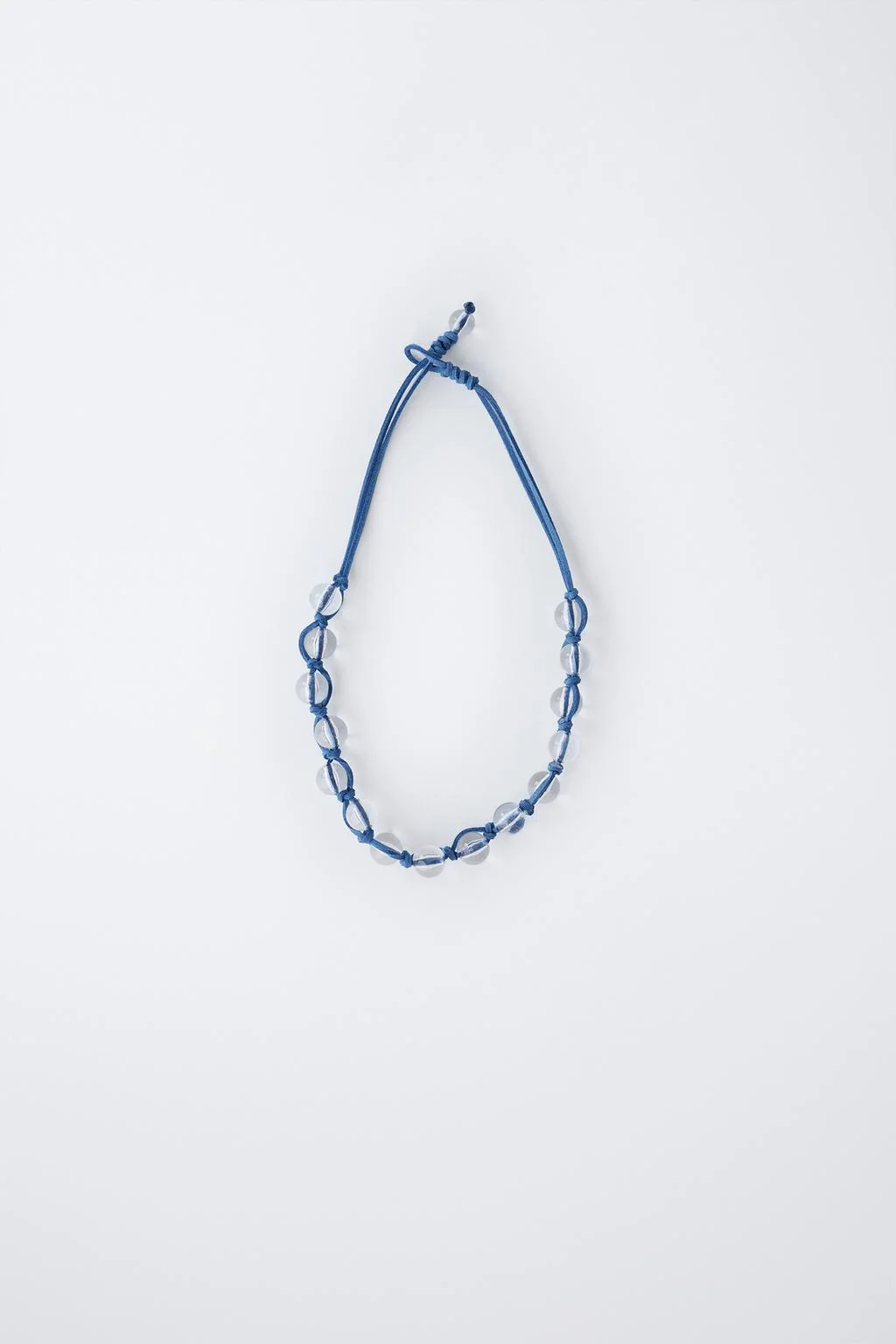 Колье из шнура с бисером — Брюски