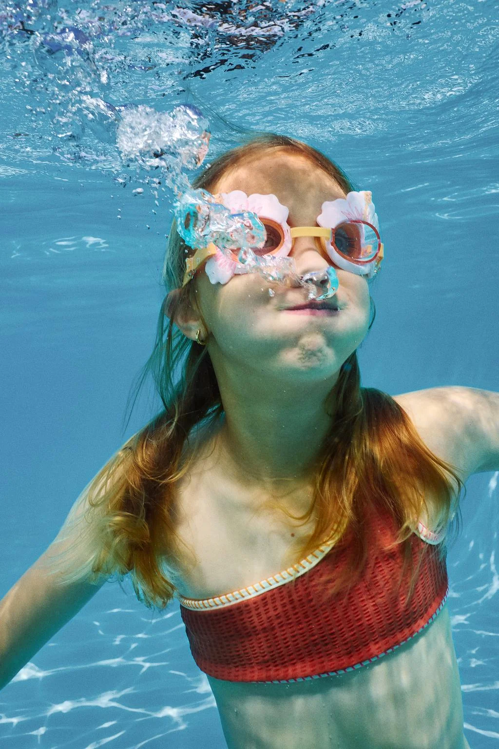 6-14 лет / Бикини из ситеца с контрастной окантовкой