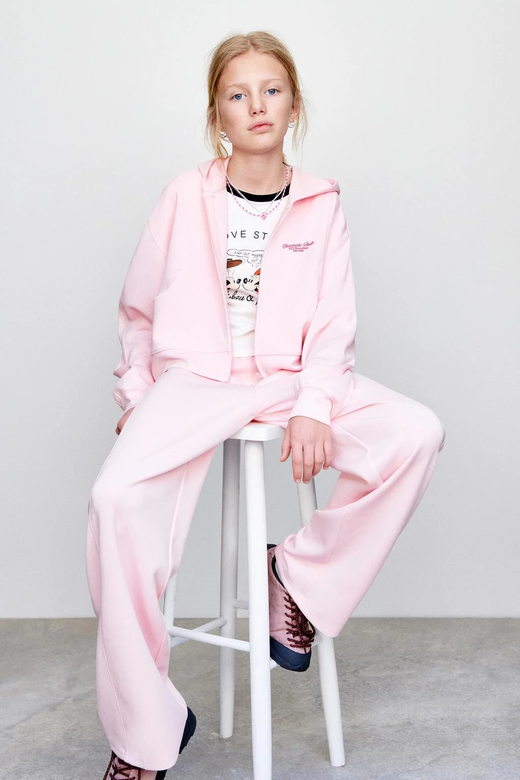 Брюки с широкими штанинами из модала — Леггинсы и спортивные штаны