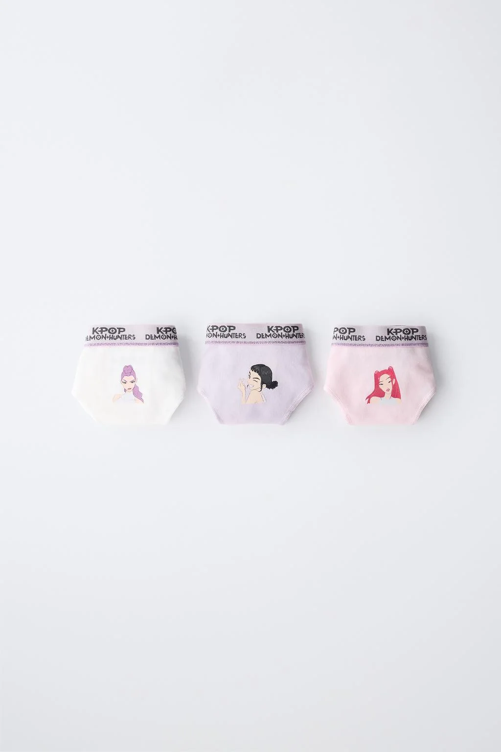 6-14 лет / Набор из 3 трусики KPOP DEMON HUNTERS™ NETFLIX ©