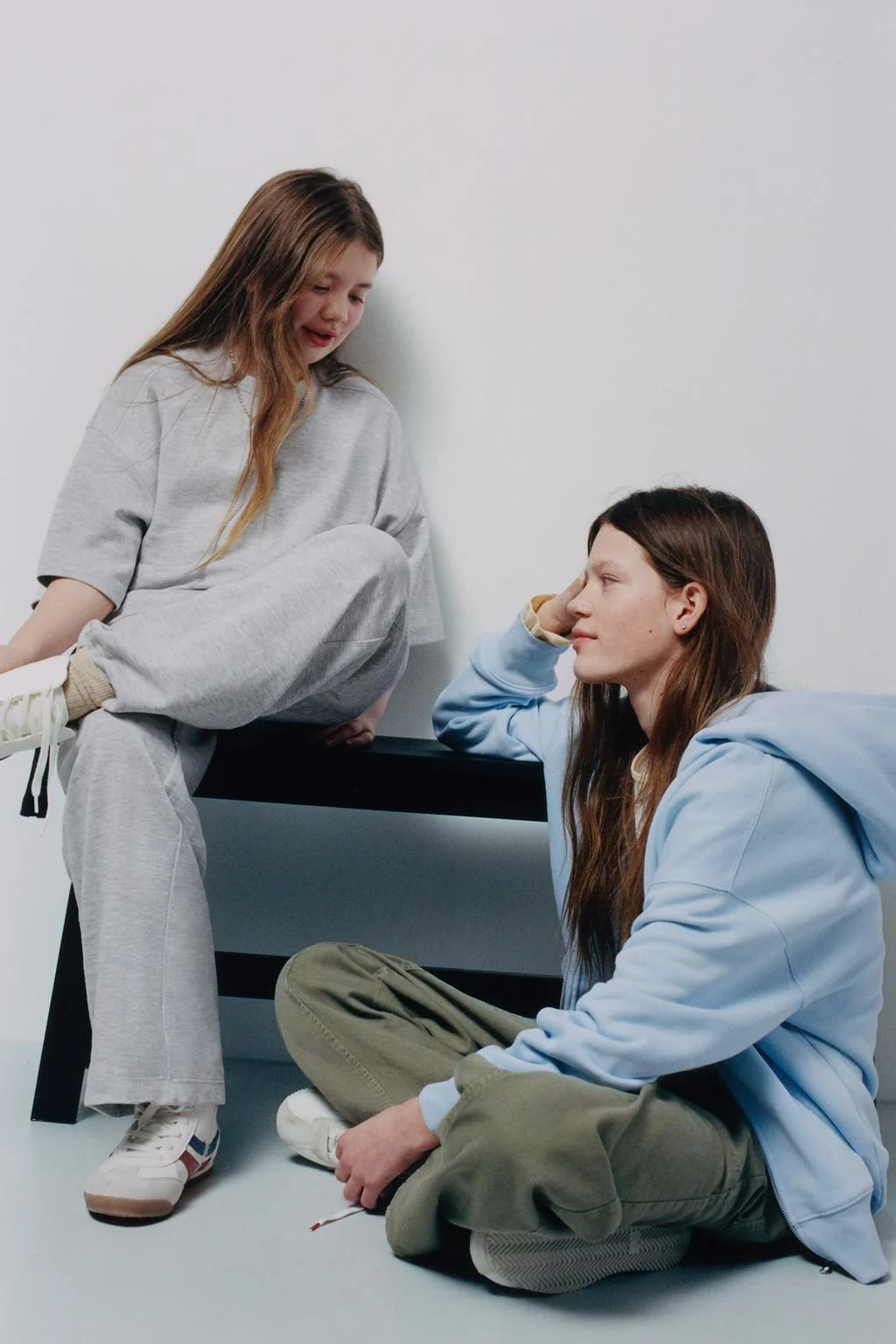 Брюки с широкими штанинами интерлок — КЛУБ ЧУДЕСНЫХ ДЕТЕЙ