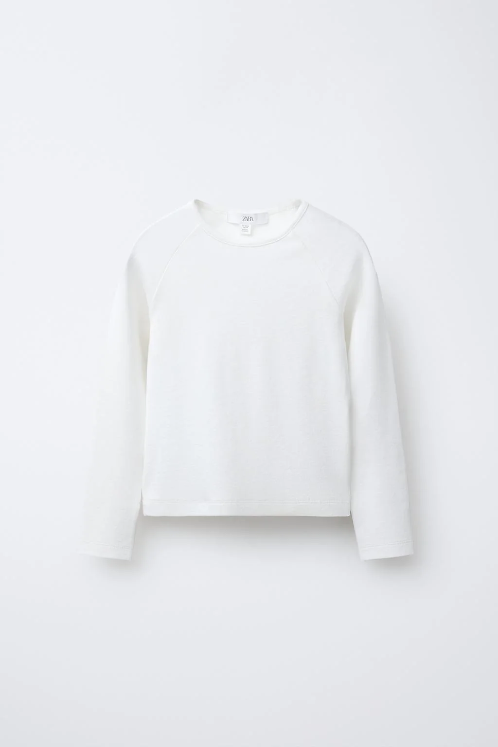 Футболка с рукавом реглан из модала — С длинным рукавом