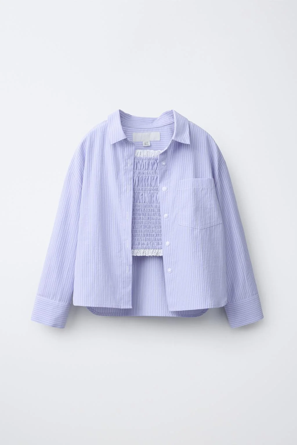 Набор рубашка в полоску и топ — Рубашки