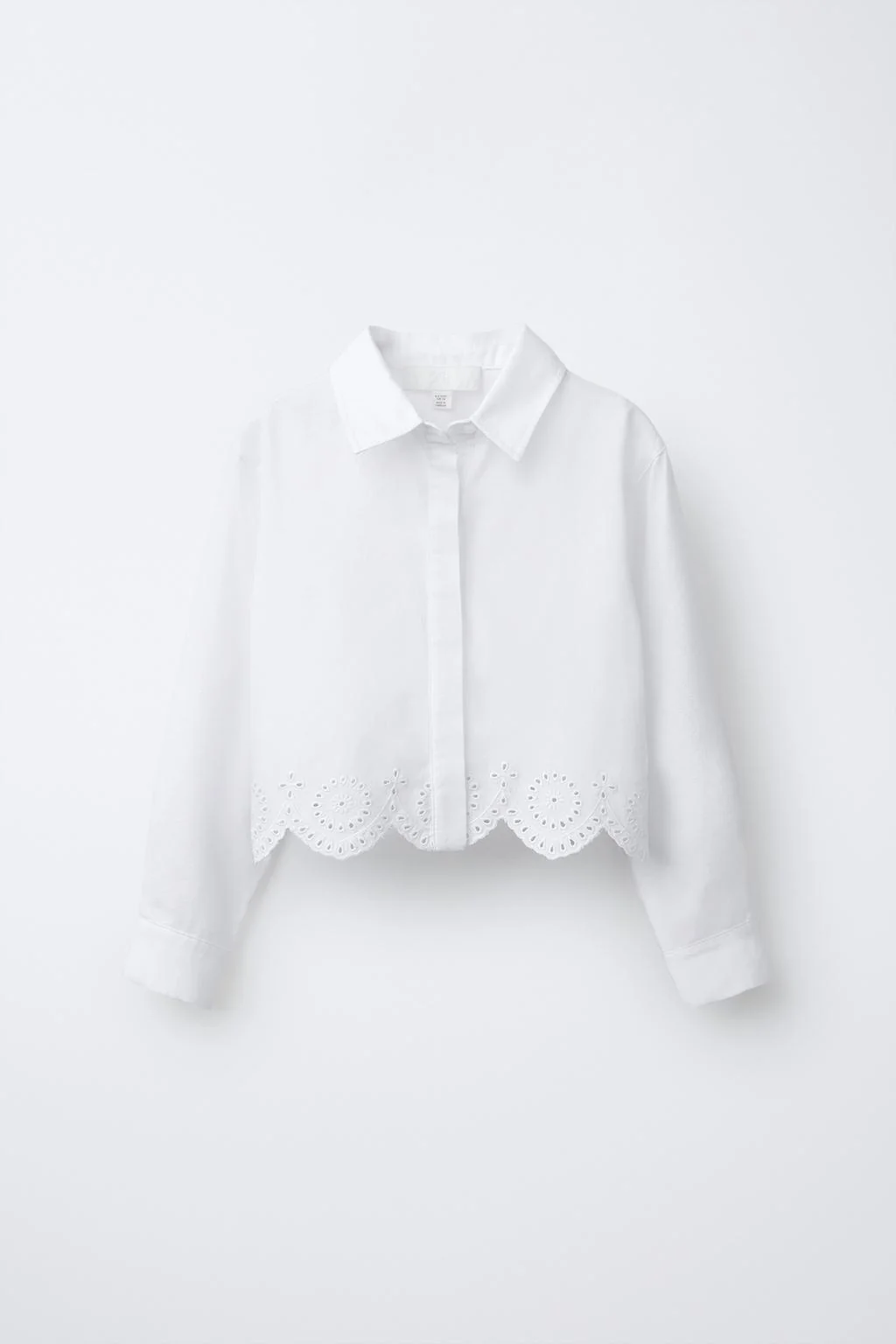 Укороченная рубашка шиффли — Рубашки