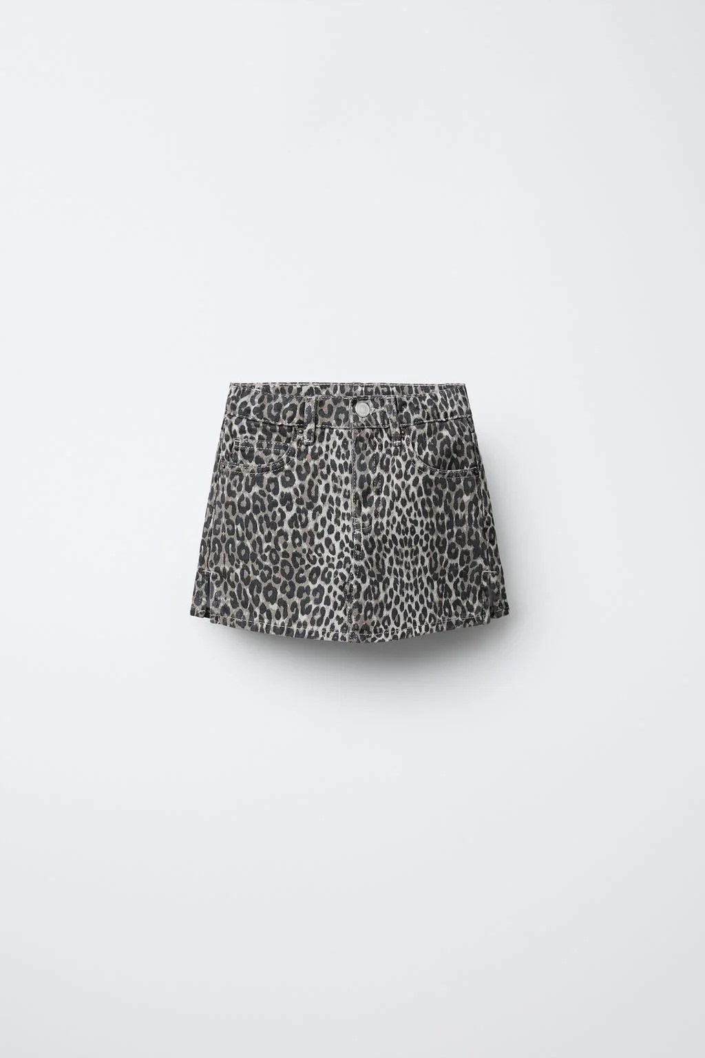 Юбка-шорты с животным принтом