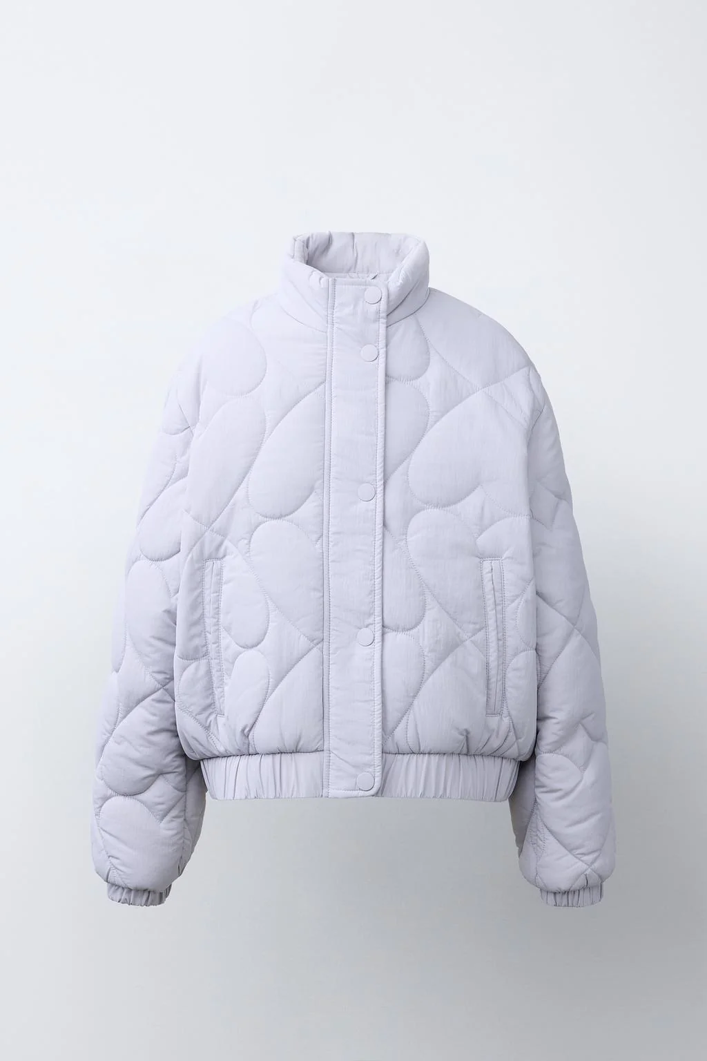 Пуховик с сердечками — Куртки