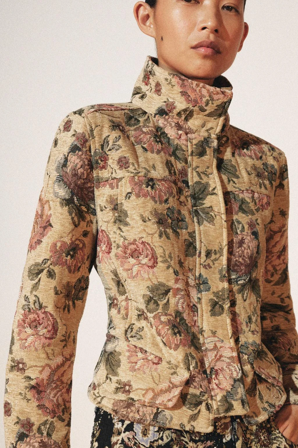 Цветочный жакет ZW COLLECTION