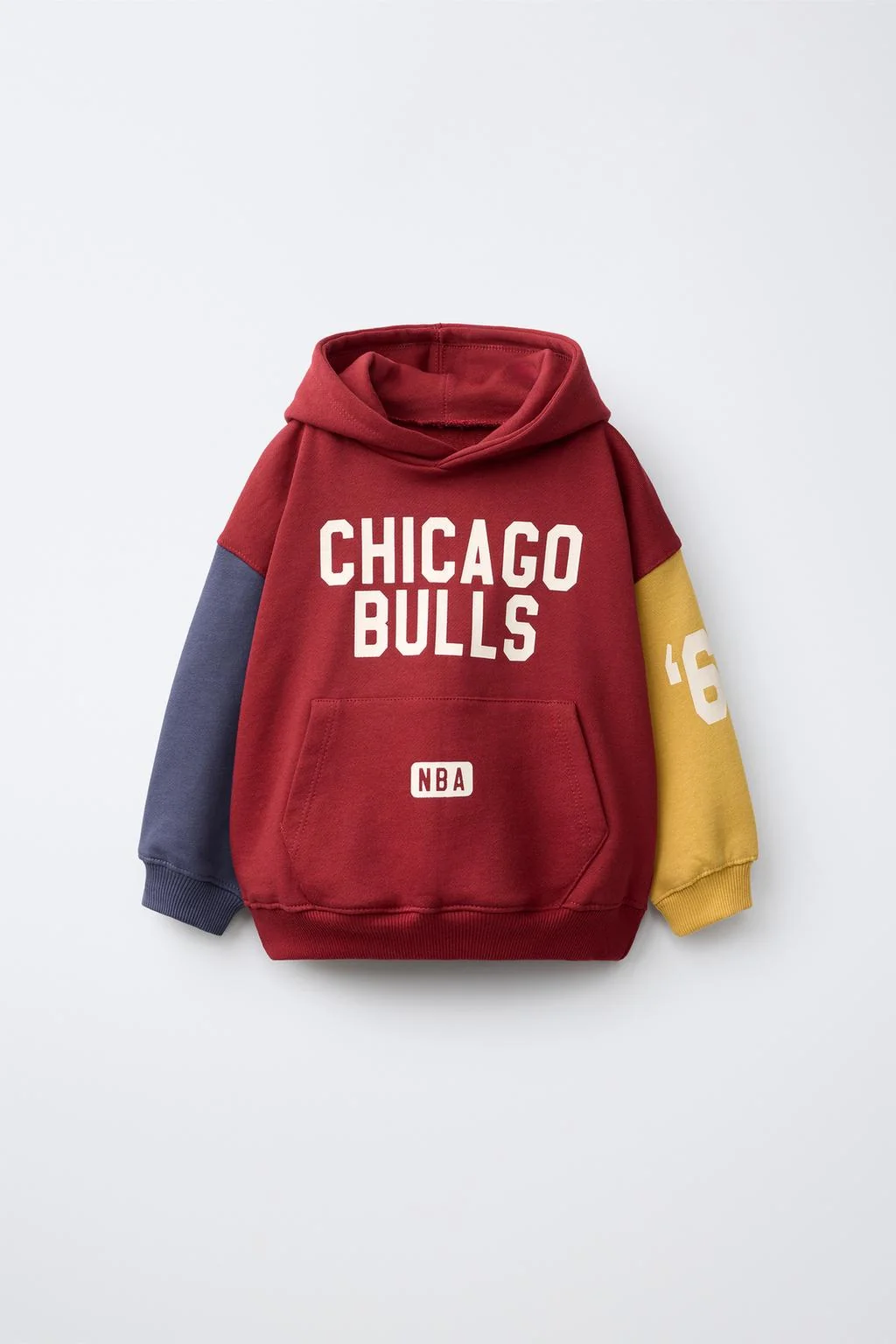 Худи NBA – Chicago Bulls в колор-блоке