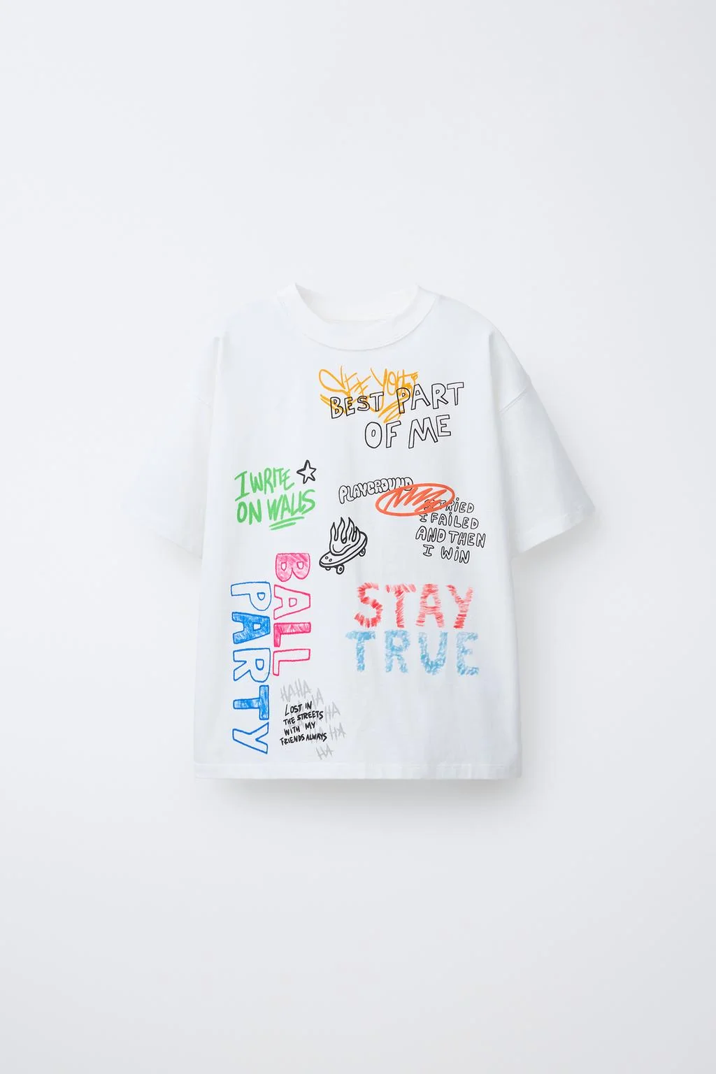 Футболка с принтом