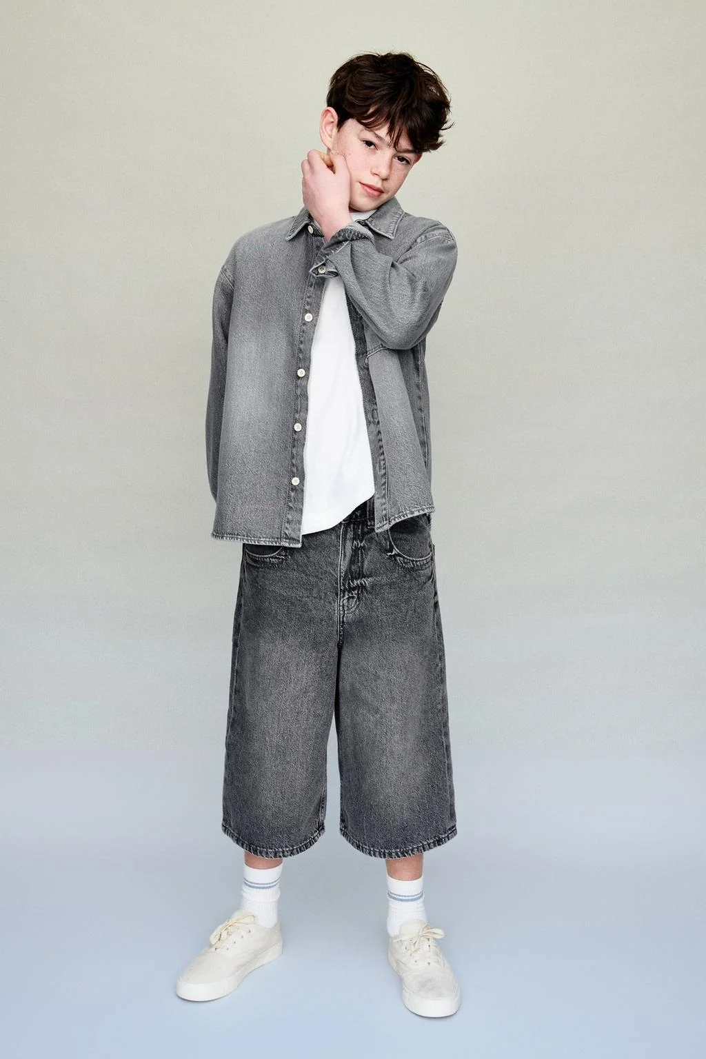 Длинные джинсовые шорты-бермуды — ДЖИНСА