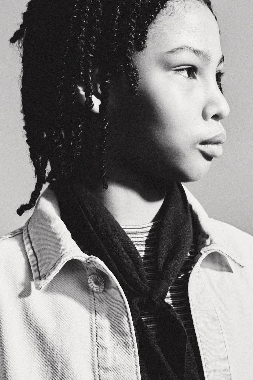 Сториз - джинсовая куртка с эффектом супер-отбеливания — STORIESZ