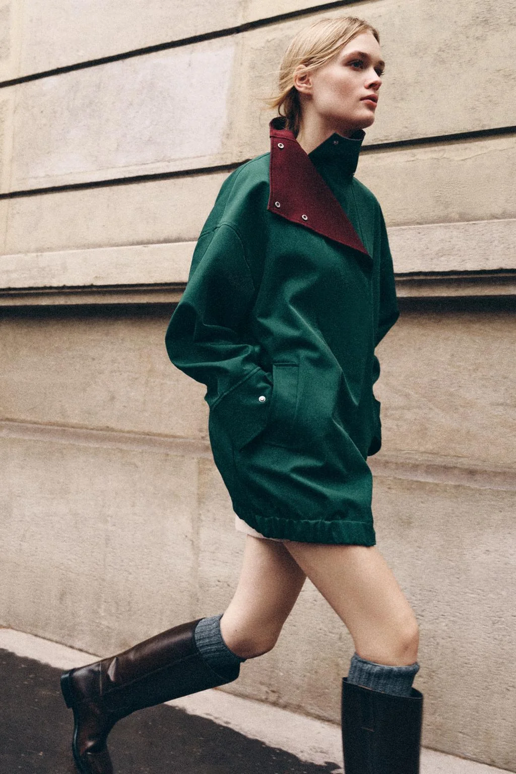 Zw collection комбинированный тренч