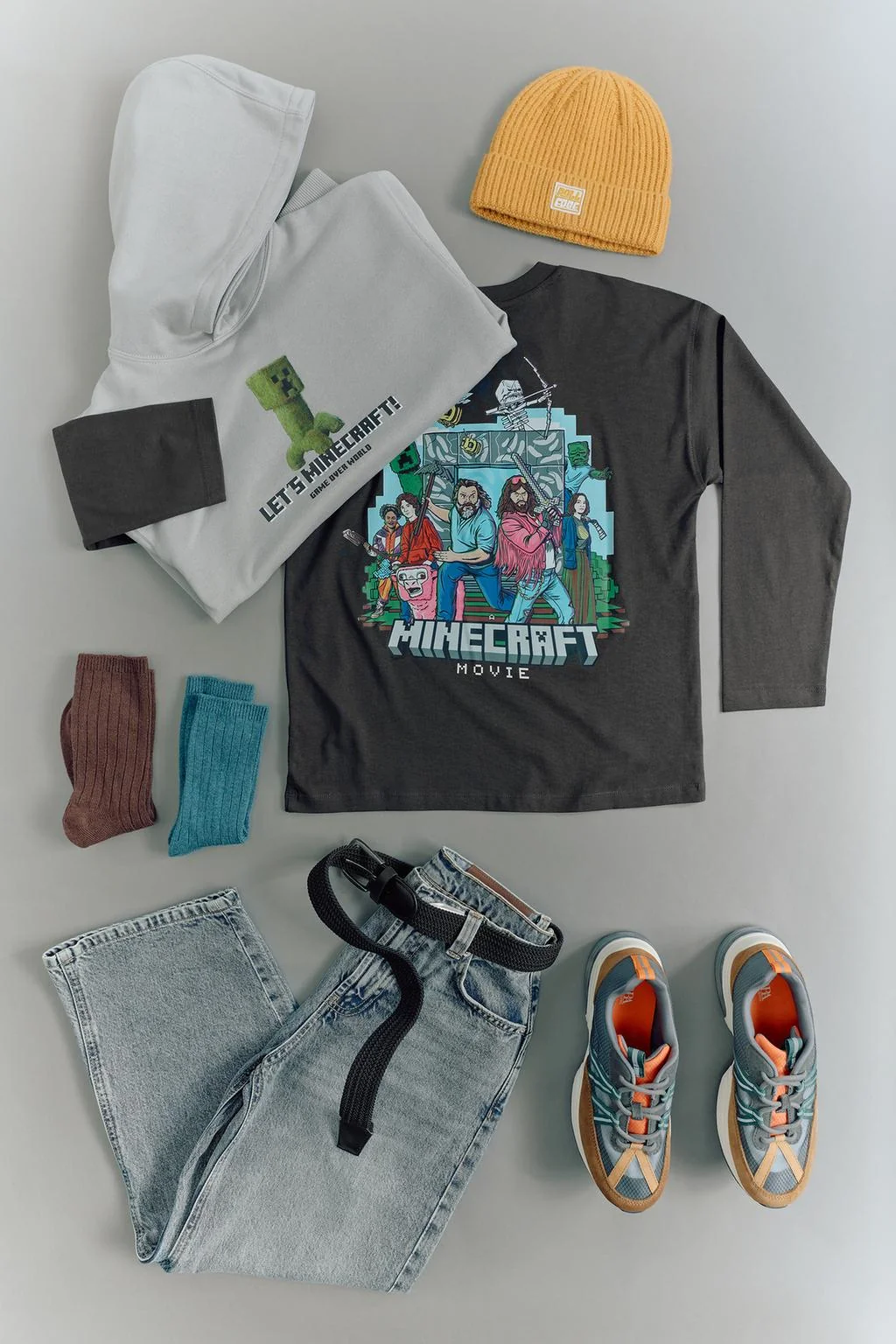 Футболка с принтом Minecraft © Mojang AB. ™ — Топы