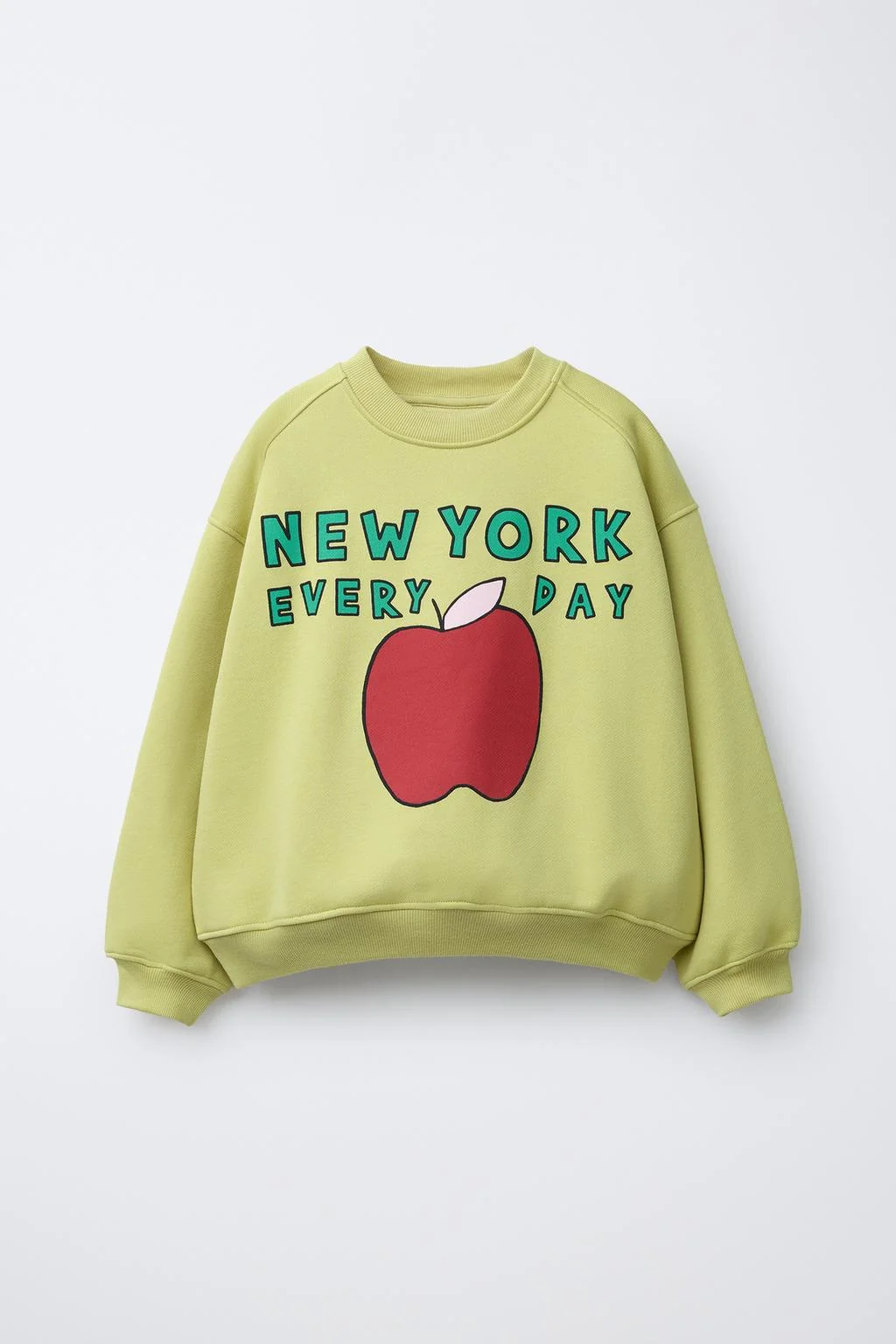 Свитшот с принтом яблока — Собрано для младших возрастов