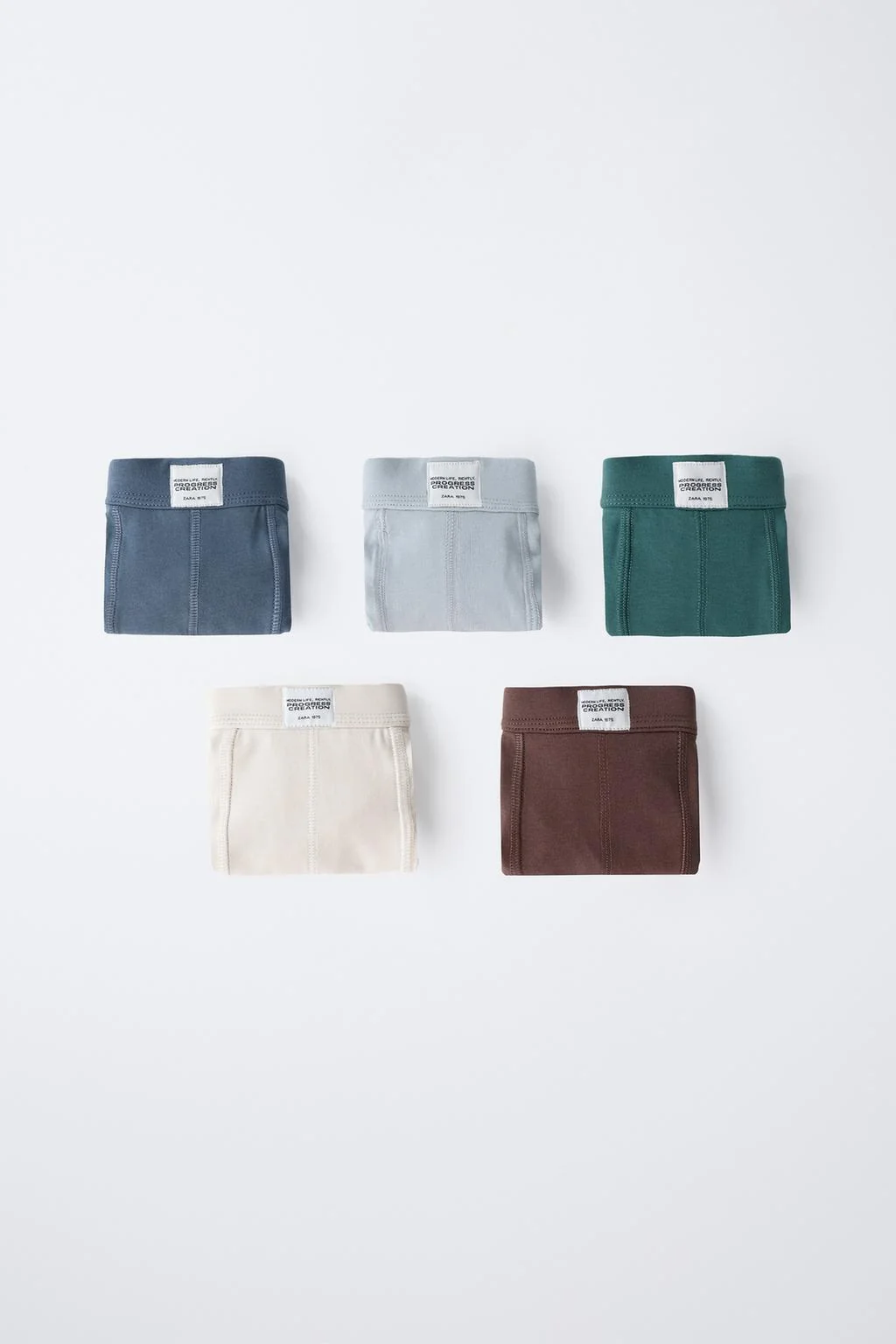 6-14 лет / Набор из 5 трусов с лейблом