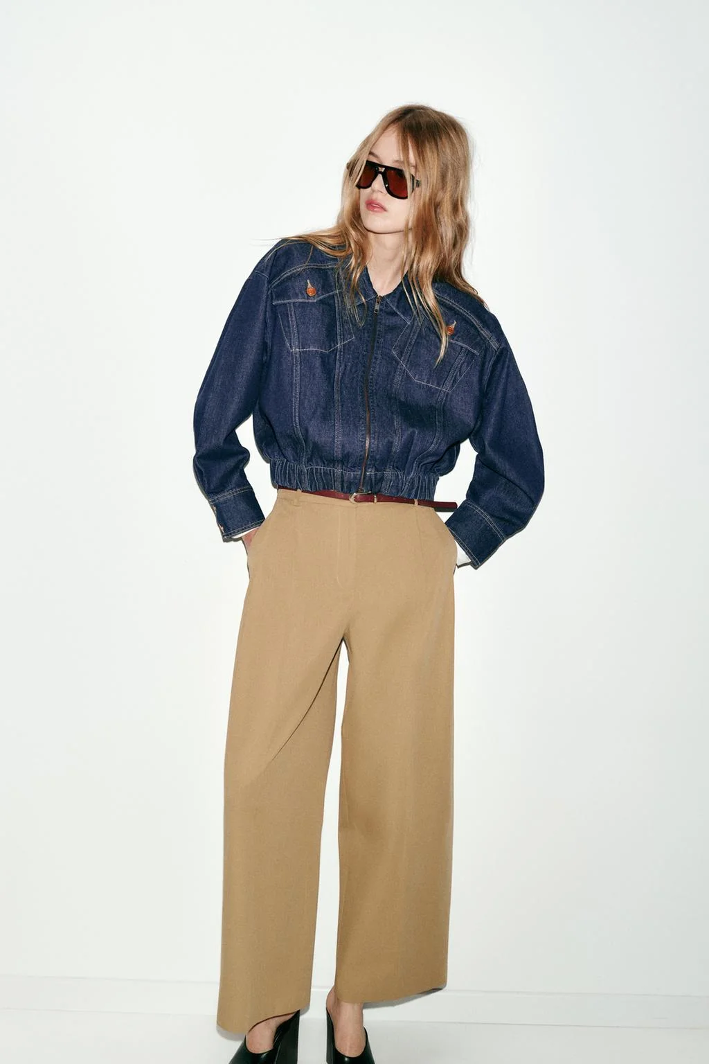 Z1975 джинсовая куртка-бомбер