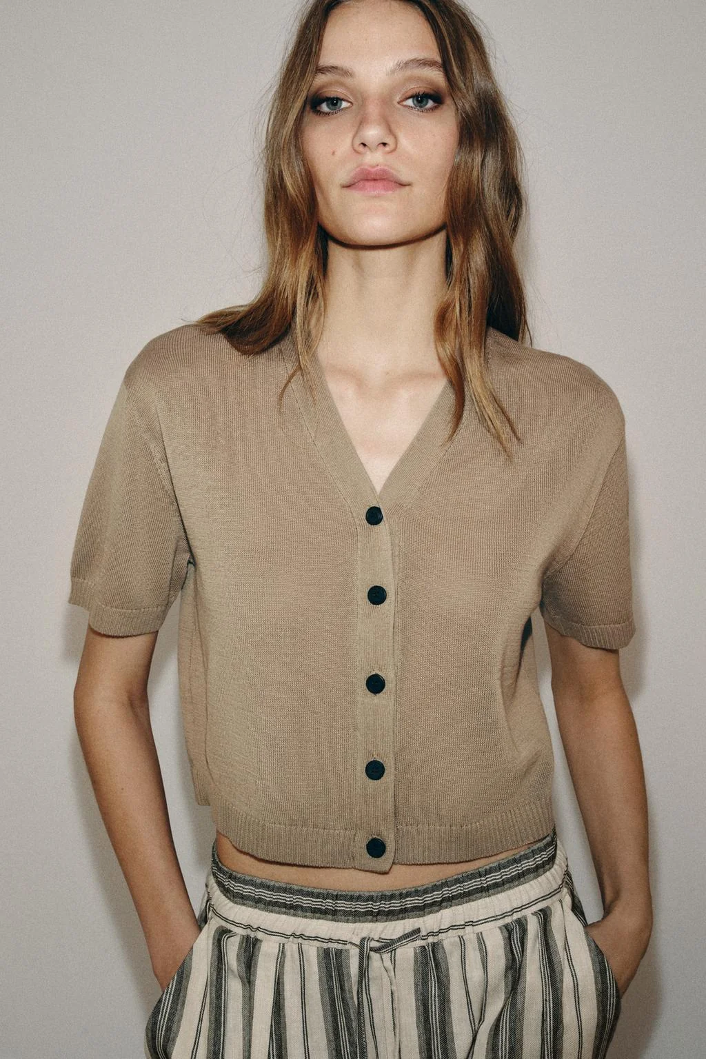 Кардиган с коротким рукавом — Кардиганы