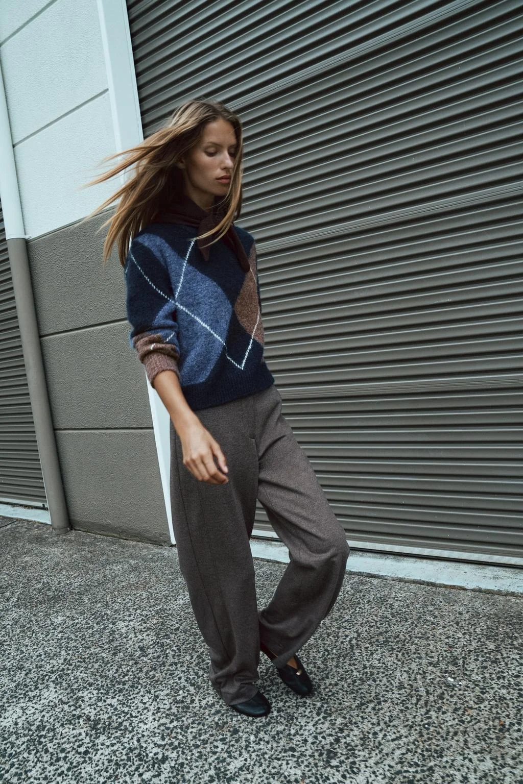 Набор брюк с высокой посадкой прямого кроя