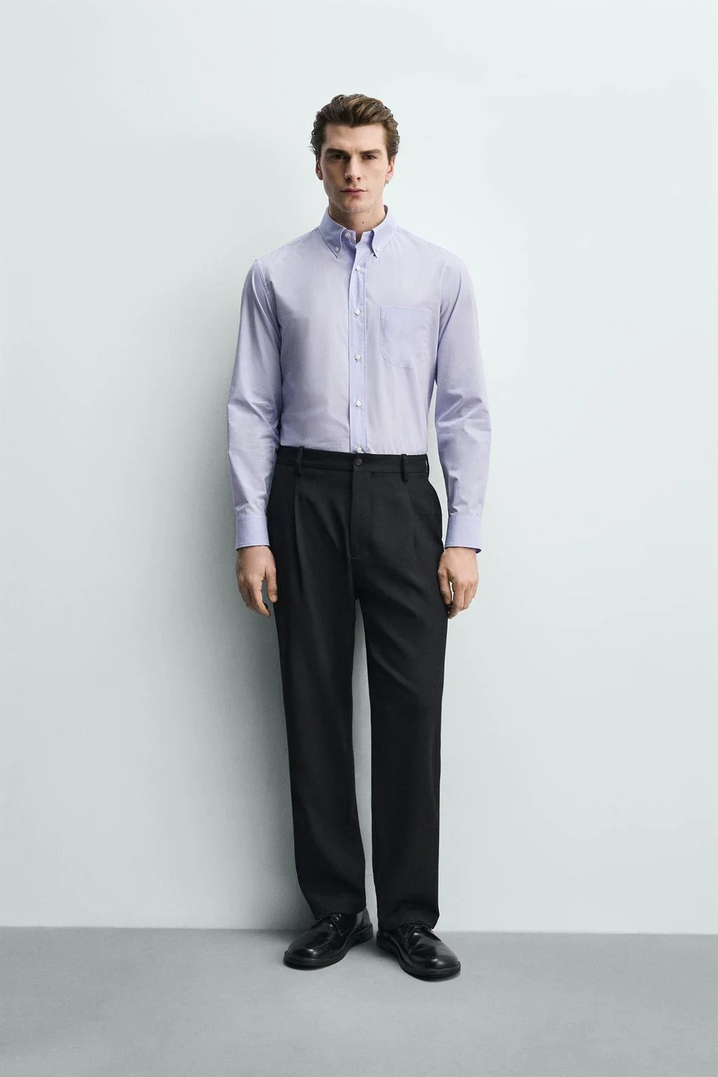 Классического кроя рубашка в клетку — Официальные мероприятия