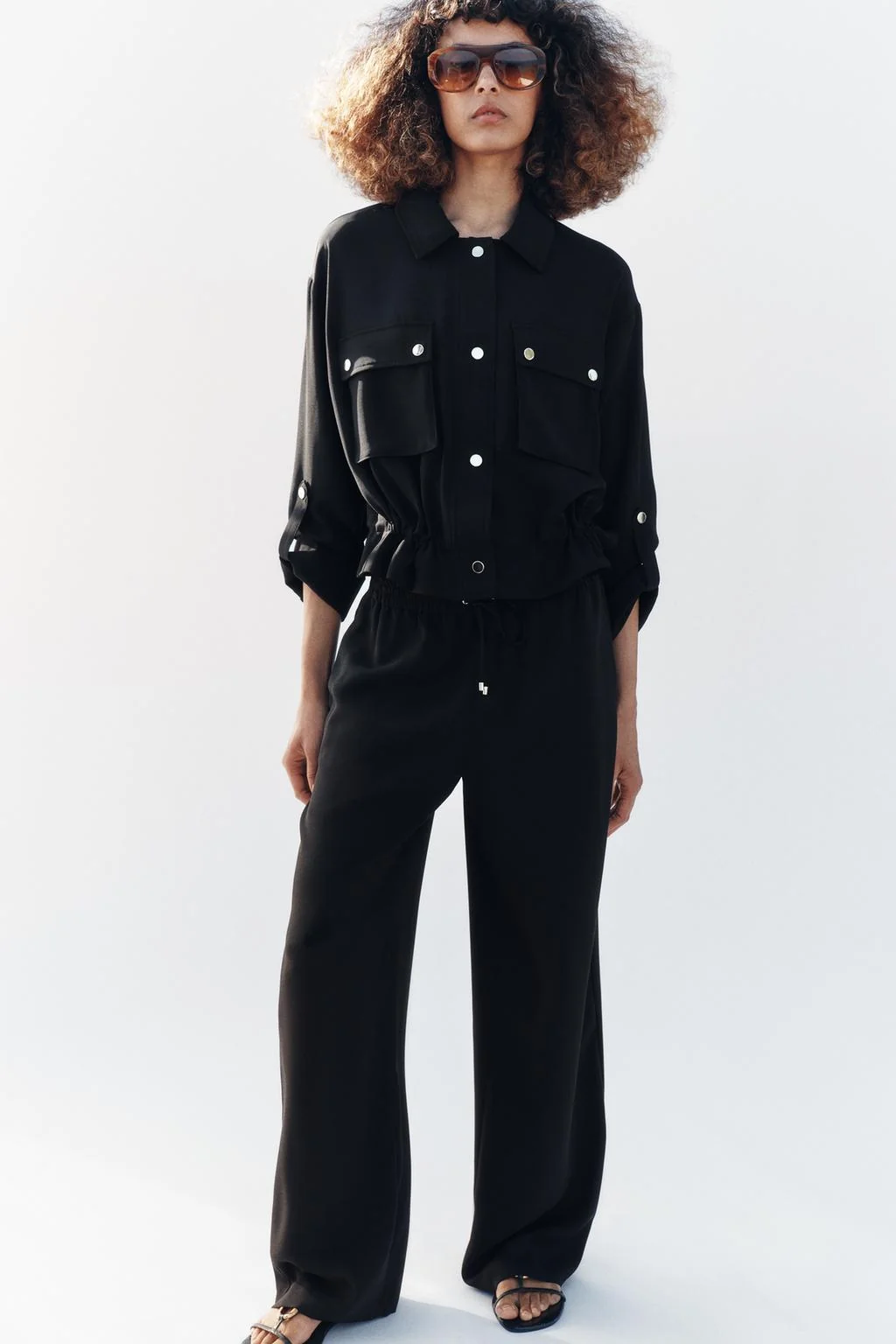 Пижамные брюки свободного кроя