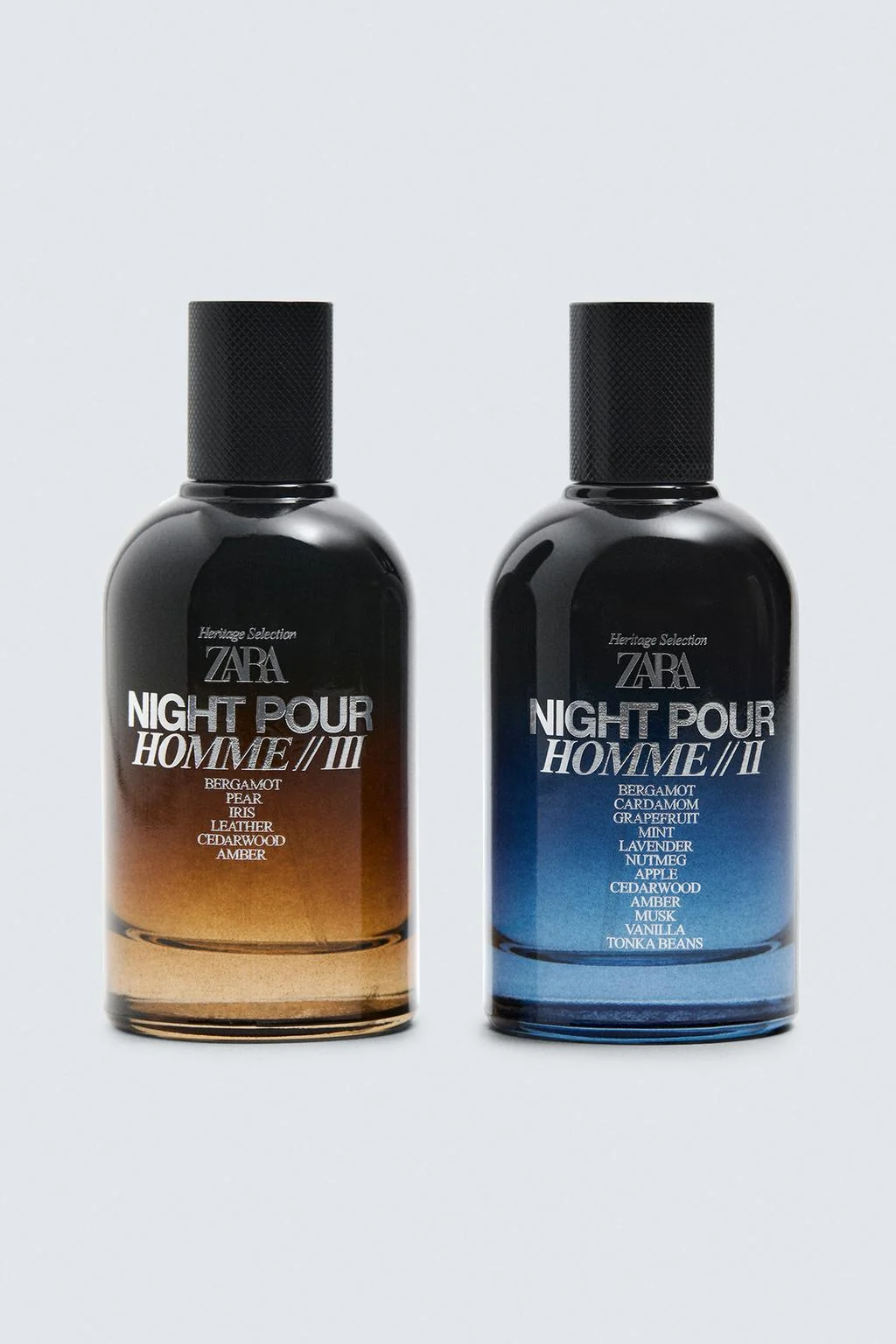 NIGHT POUR HOMME II + III EDT 2 x 100 мл