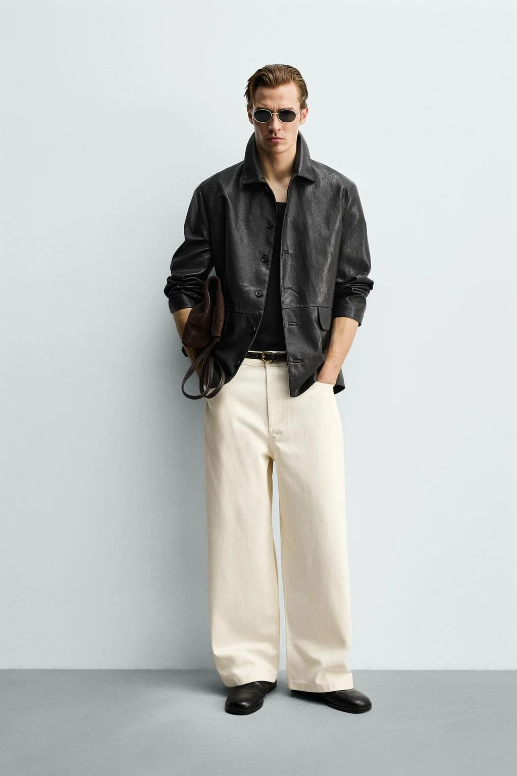 Брюки свободного кроя