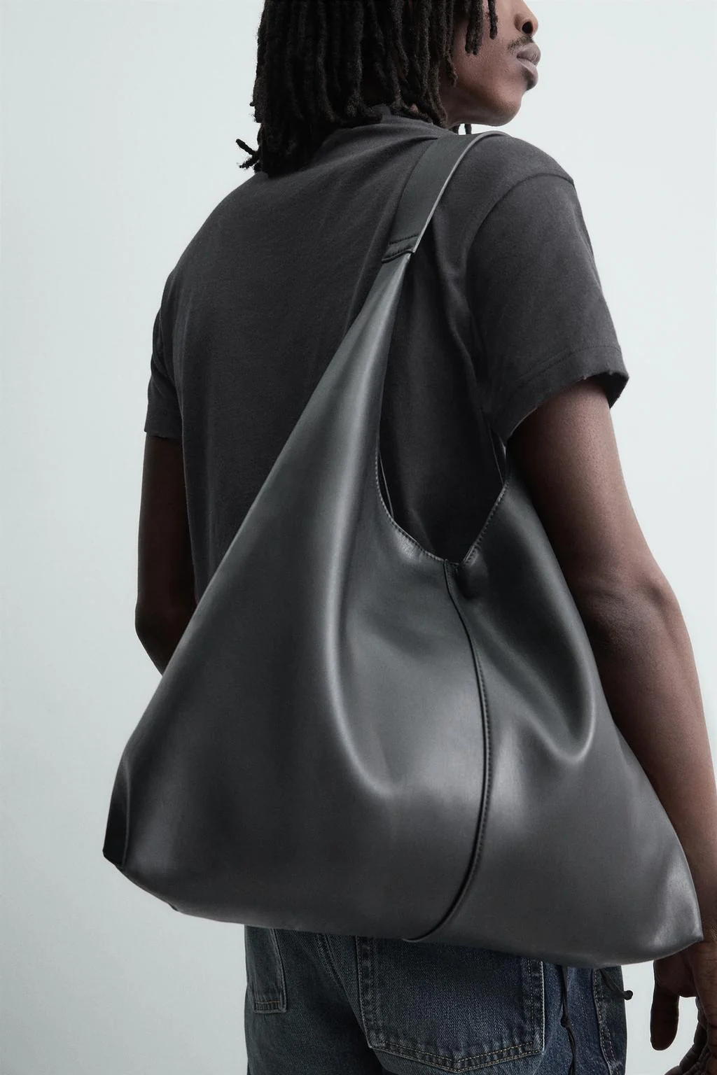 Однотонная tote-сумка