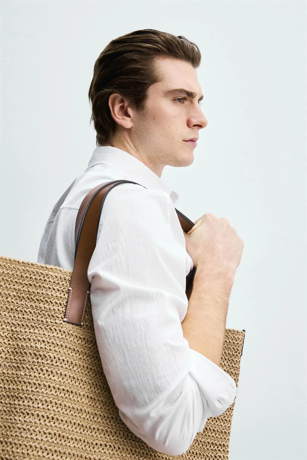 Плетёная сумка-шоппер — Сумки