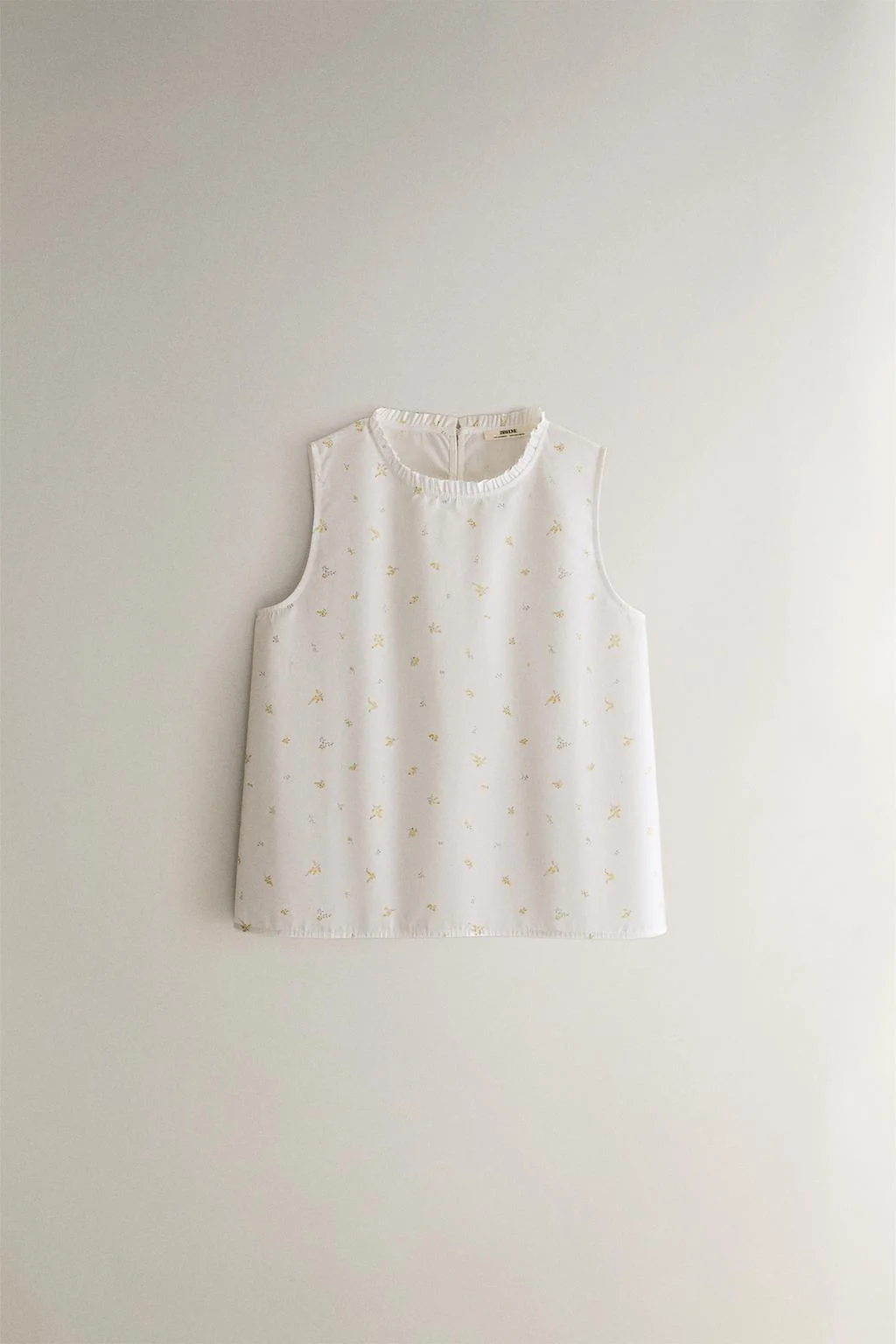 Топ с цветочным принтом