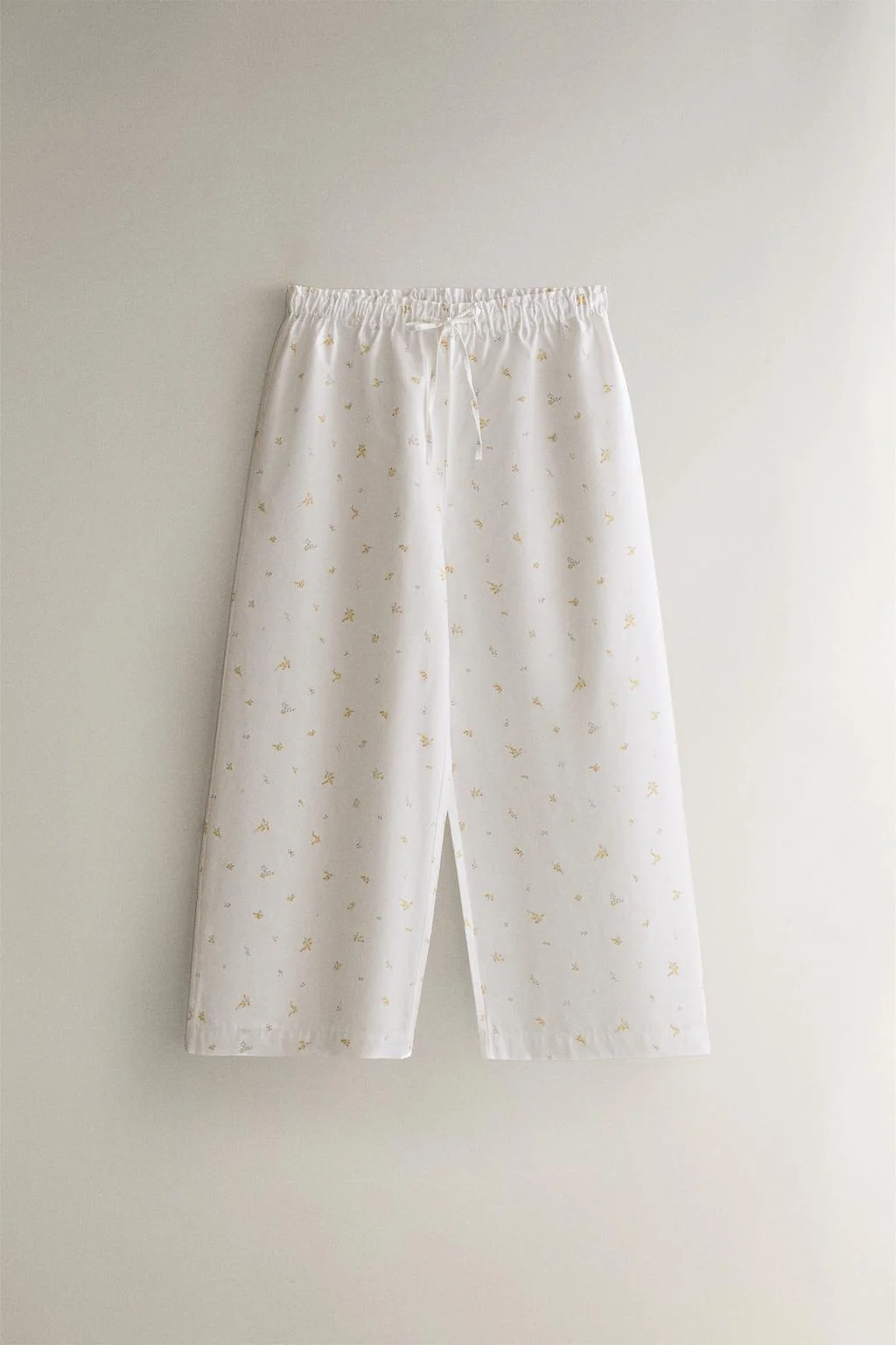 ШТАНЫ С ЦВЕТОЧНЫМ ПРИНТОМ