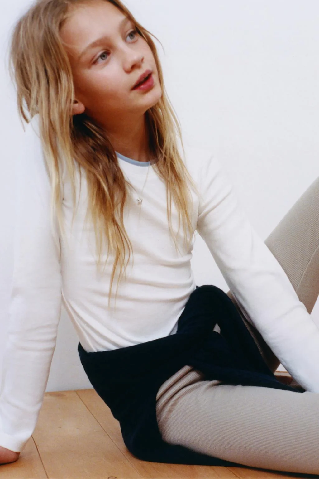 Рубчатые леггинсы из модала с этикеткой — КЛУБ ЧУДЕСНЫХ ДЕТЕЙ