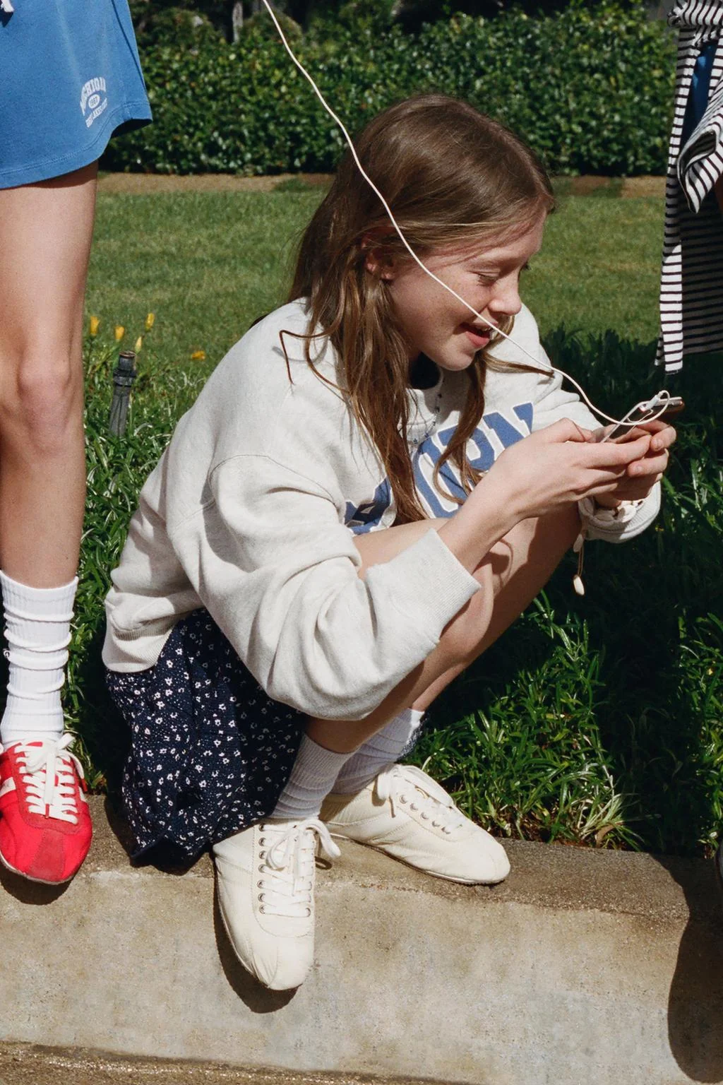 Цветочные шорты-юбка-бермуды — Низ