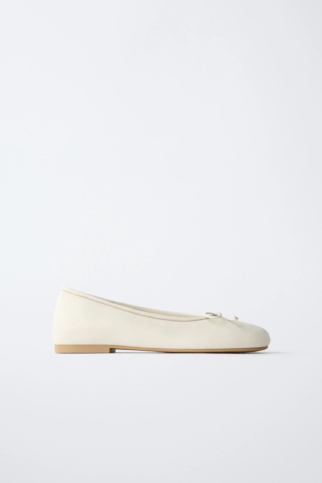 Кожаные балетки