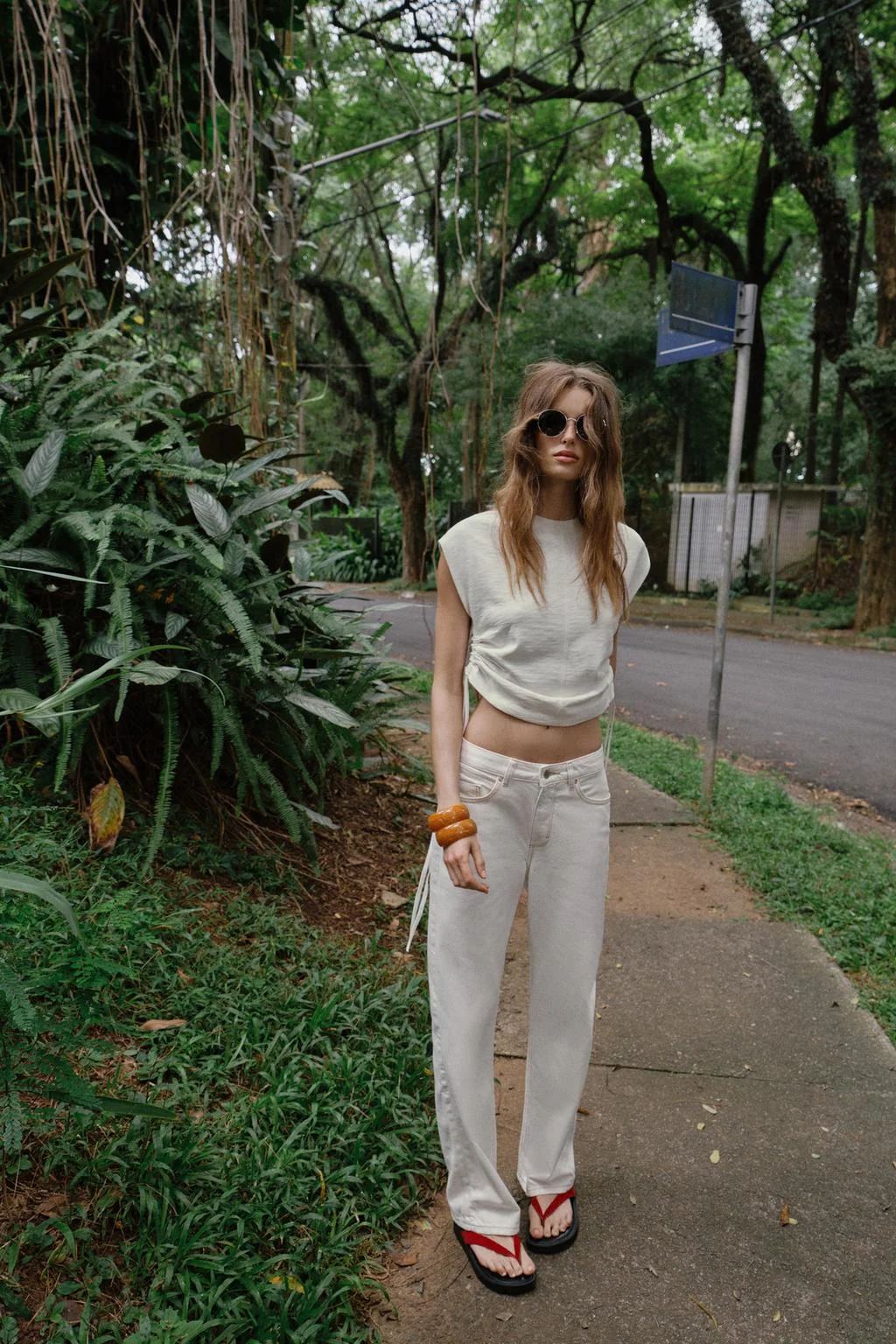 РУСТИКАЛЬНАЯ СБОРЧАТАЯ ФУТБОЛКА