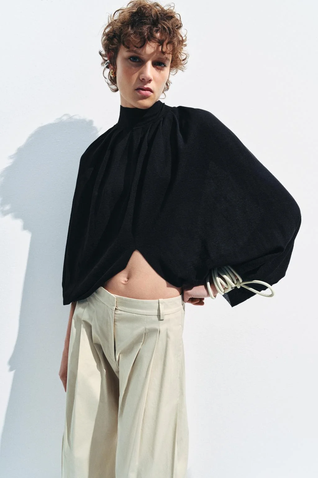 Топ-кап из тонкого трикотажа