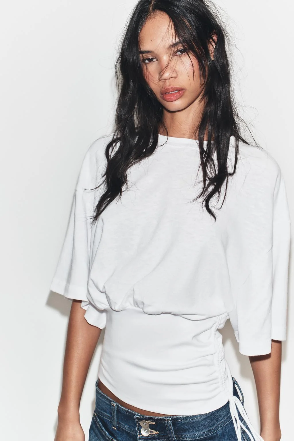 ТОП ИЗ ТРИКОТАЖА С ПОЯСОМ