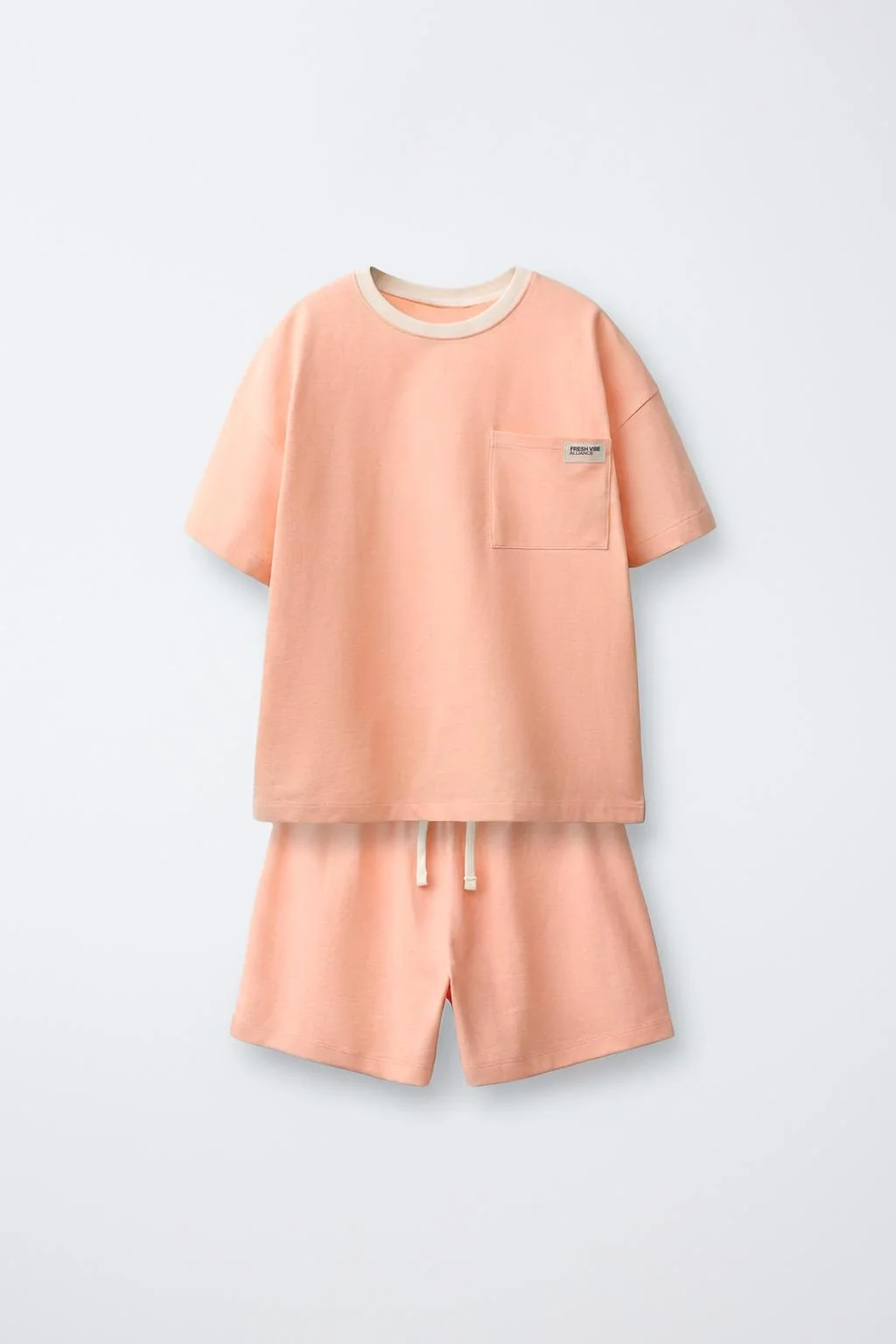 Возраст 6-14 лет/ Пижамы с простыми карманами