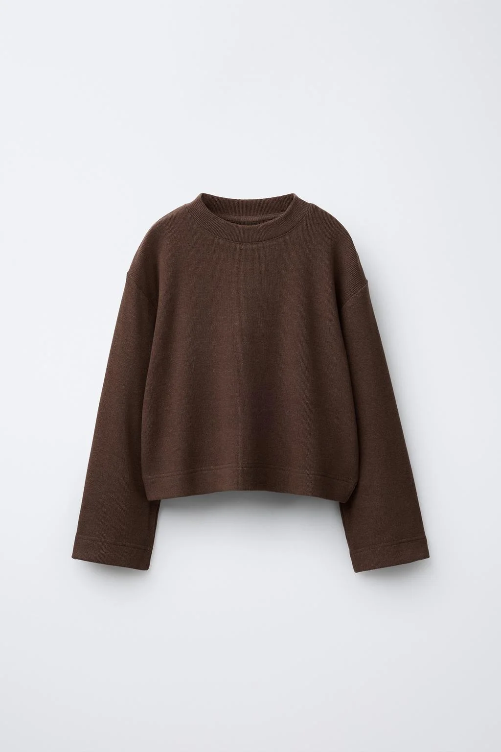 Футболка из мягкого хлопка — С длинным рукавом